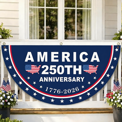 🇺🇸 America 250th Anniversary Fan Flag 🎇 🎉 Limited Edition 2026