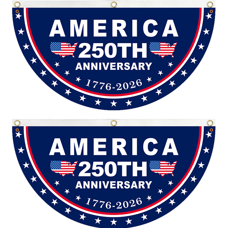 🇺🇸 America 250th Anniversary Fan Flag 🎇 🎉 Limited Edition 2026