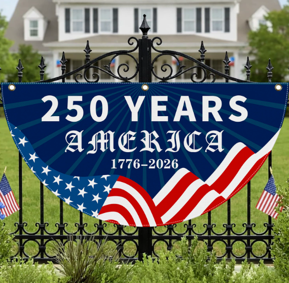 🇺🇸 America 250th Anniversary Fan Flag 🎇 🎉 Limited Edition 2026