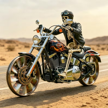 🔥Last Day Promo: 49% OFF 💀-Skull Motorcycle Windmill- 🏍️Buy 2 & Get FREE Shipping Today! 🚚