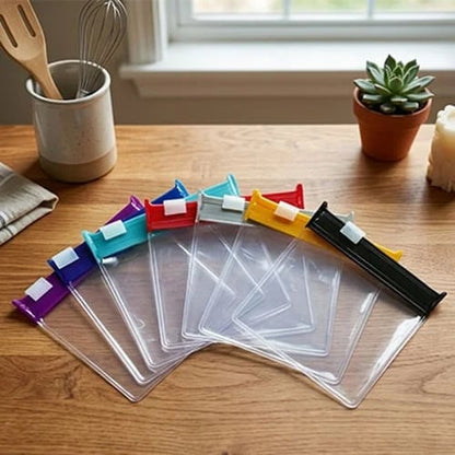 Self-sealing zipper medicine bags