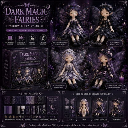 🔥Last Day 40% OFF🌸Fairy Patchwork DIY Collection ✨