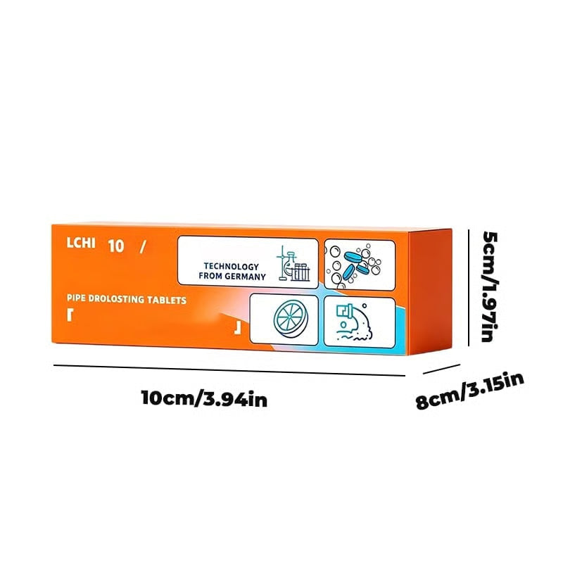 Powerful Pipe Declogging & Cleaning Tablets