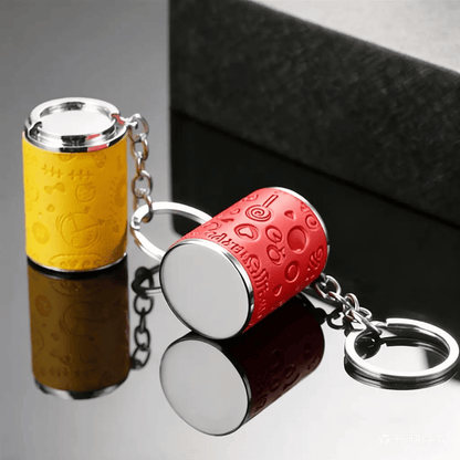 Mini Coin Storage Keychain