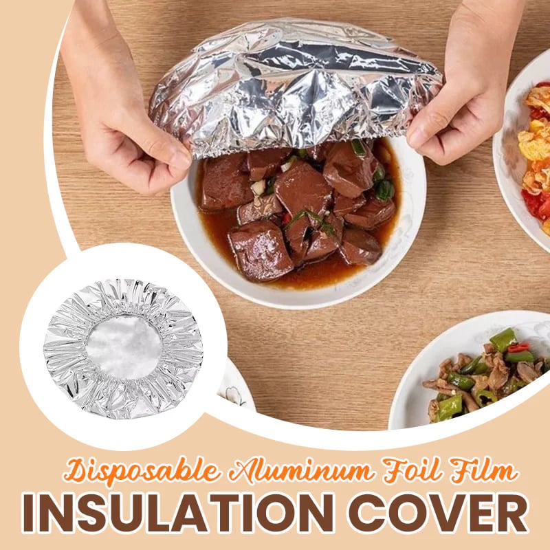 💰 Buy More, Save More! 💰 🔄 Reusable Aluminum Foil Food Covers – Keep your food warm & fresh! 🔥🍽️