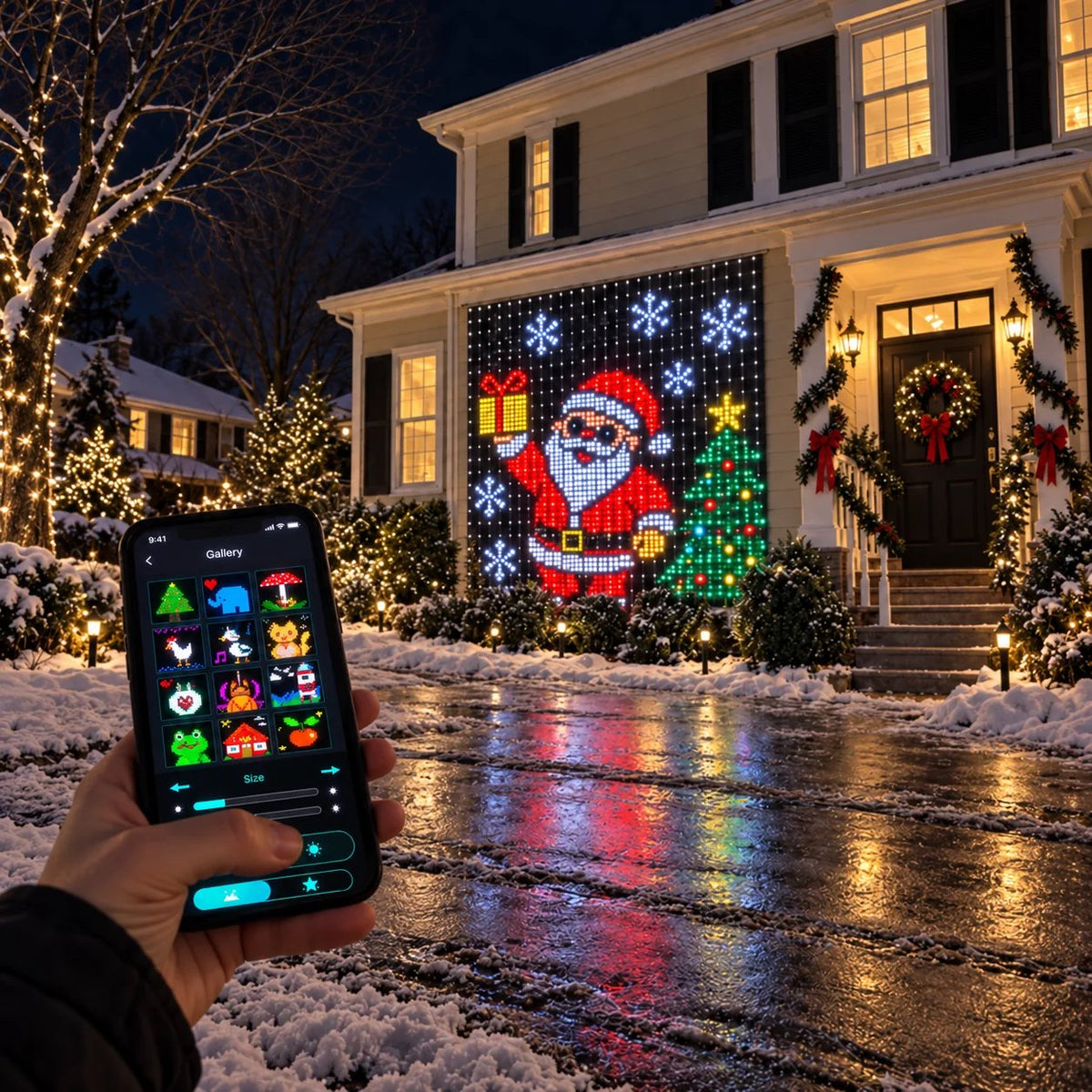 Smart LED Curtain Lights