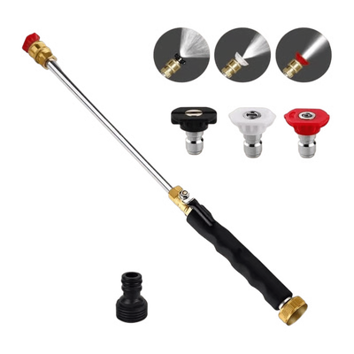 Boosting Garden Hose High-Pressure Washer Wand