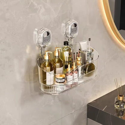 🔥No-Drill Bathroom Suction Storage Box