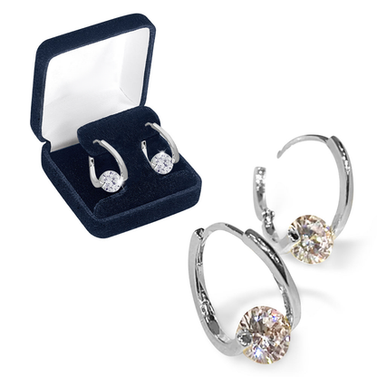 🔥LAST DAY SALE-80% OFF)Histone Lymphvity MagneTherapy CZ Earrings