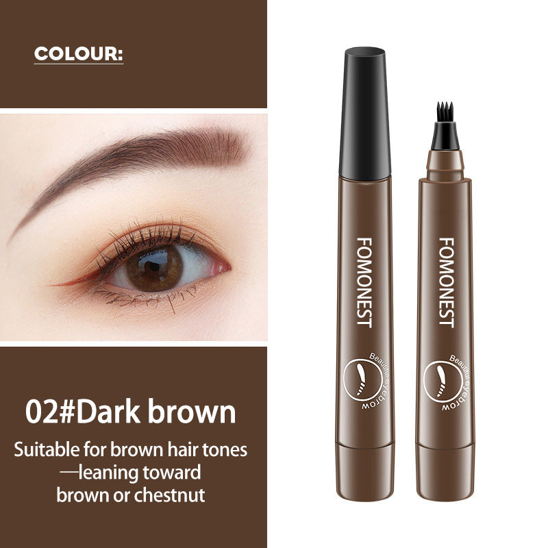 🎁Buy 1 Get 1 Free🔥Waterproof Four-tip Beard and Eyebrow Pen——Easy to Use for Beginners