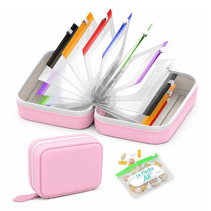 💼💊More Than a Pill Organizer — Keep Your Essentials Perfectly Organized