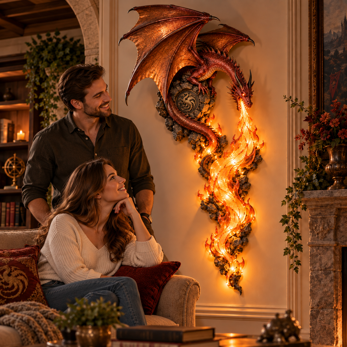 Dragonfire Guardian home display