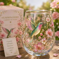 Hummingbird Glass 🐦🌸