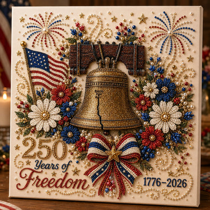 USA 250th Anniversary DIY Pearl Painting Kit ✨❤️‍🔥