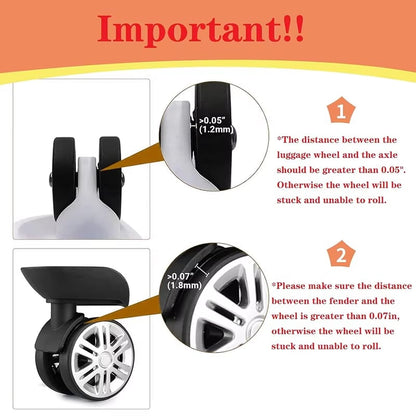 🔥🔥Luggage Suitcase Wheels Protection Covers