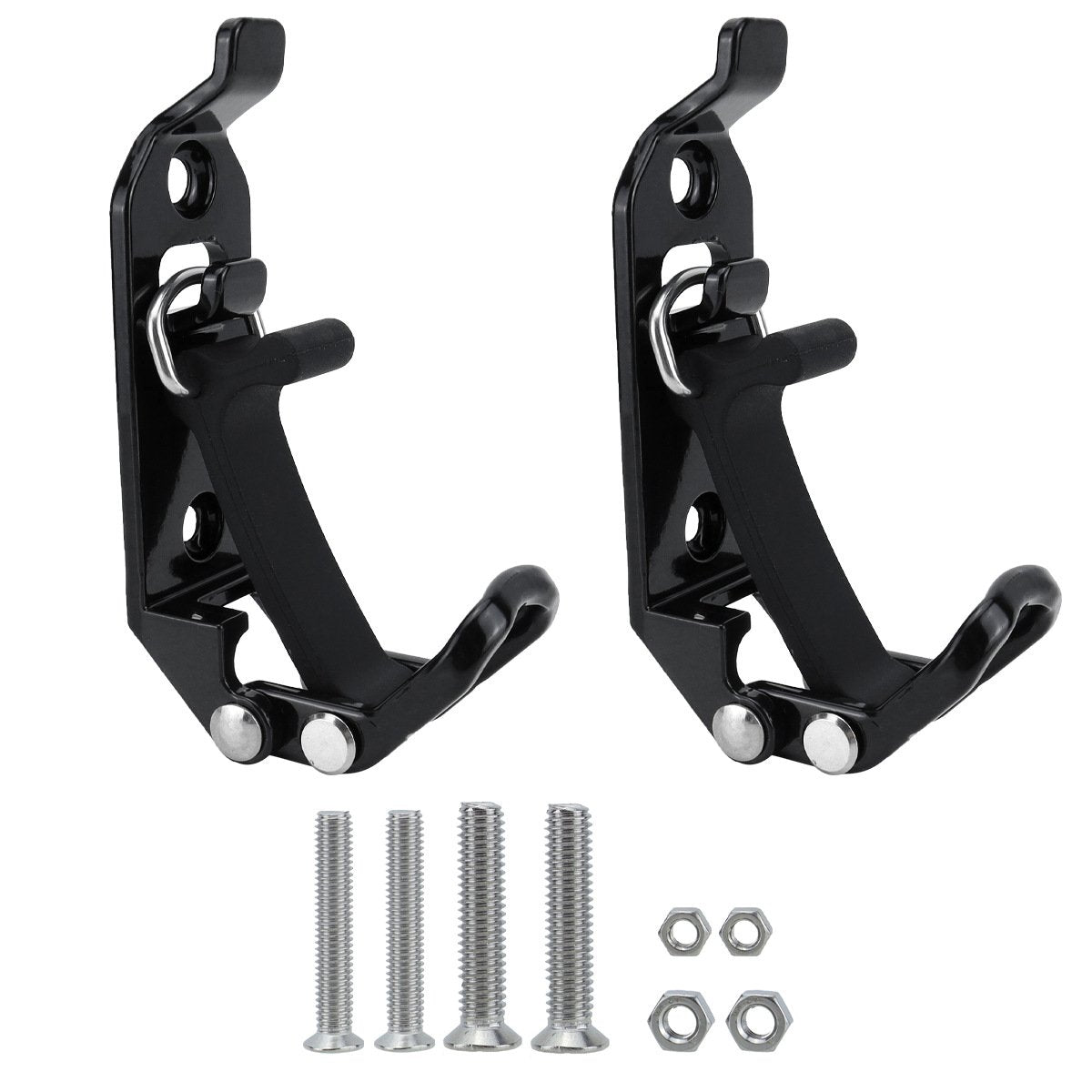🛠️Metal Rubber Shovel Mount for Roof Rack & Truck Bed🔩Truck Jeep Offroad Roof Rack Axe Shovel Mount⚙️ Quick Fist Mounting Clamps