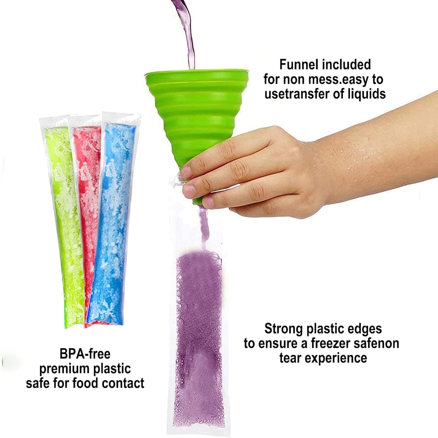 🔥🔥Homemade Popsicle Bags❄️ – Fun Summer Treats for the Whole Family!