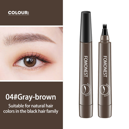 🎁Buy 1 Get 1 Free🔥Waterproof Four-tip Beard and Eyebrow Pen——Easy to Use for Beginners