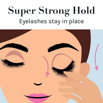🎉 Waterproof Lash Glue 4-Pack — 33% OFF Today | Quick-Dry, All-Day Hold