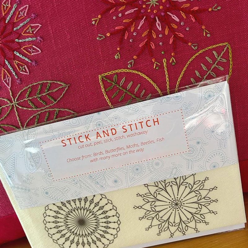 🔥 Stick & Stitch Embroidery Transfers | No Drawing Needed — Perfect for Beginners & Gifts🎁