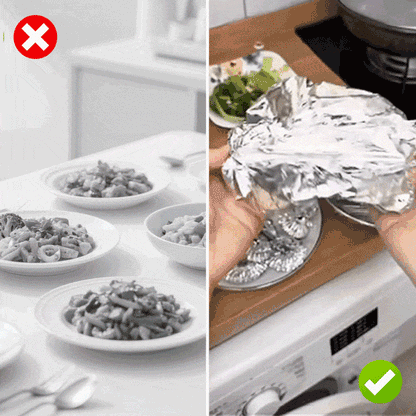 🔥 Aluminum Foil Insulated Food Cover | Keep Meals Warm for Hours!