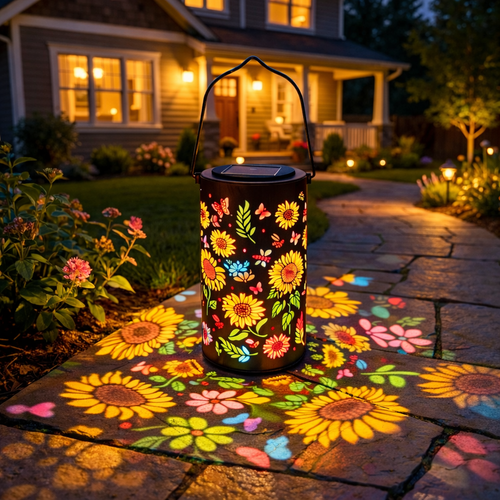🌻Sunflower Garden Lantern — Let Your Garden Bloom After Dark🎉