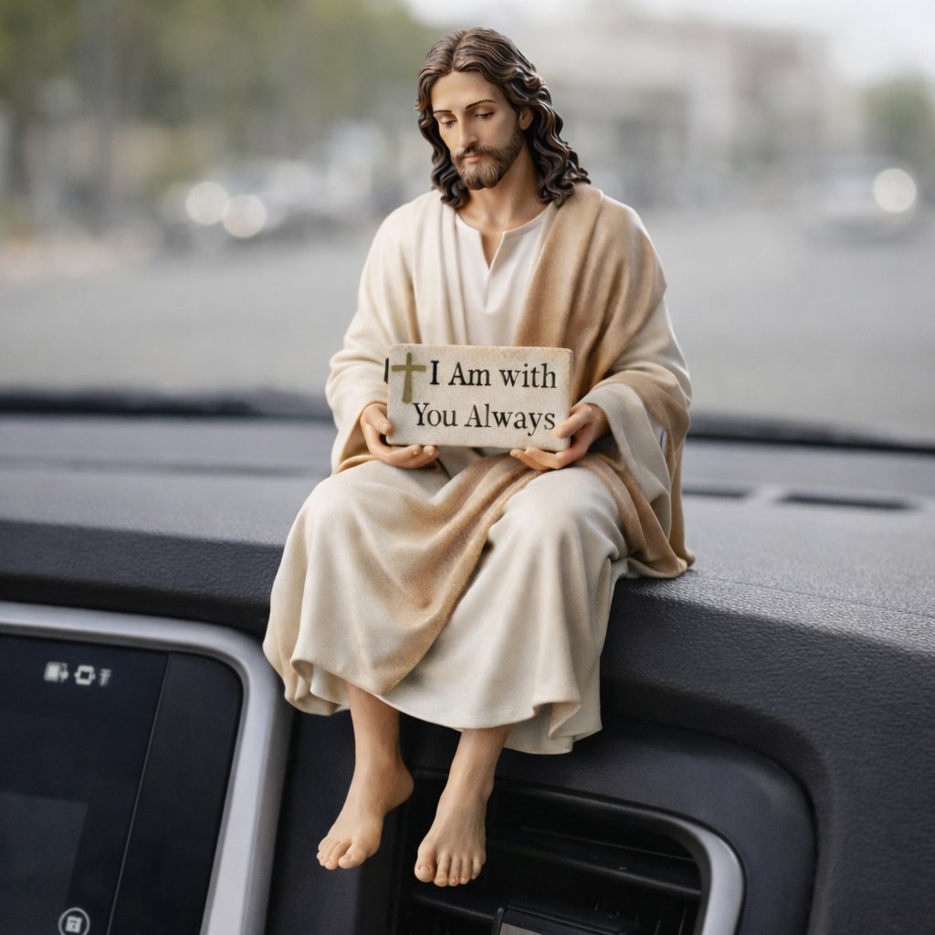 🔥100% Handcrafted Jesus Figurine✝️ - Handcrafted by U.S. Veterans