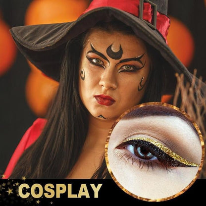 🔥Buy 2 Get 4-Reusable Glitter Eyeliner Lash Stickers