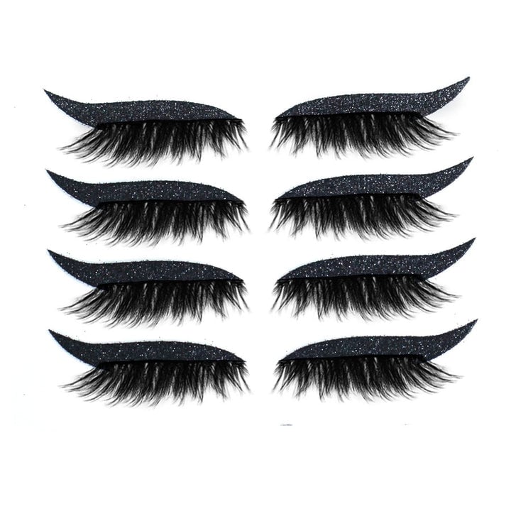 🔥Buy 2 Get 4-Reusable Glitter Eyeliner Lash Stickers