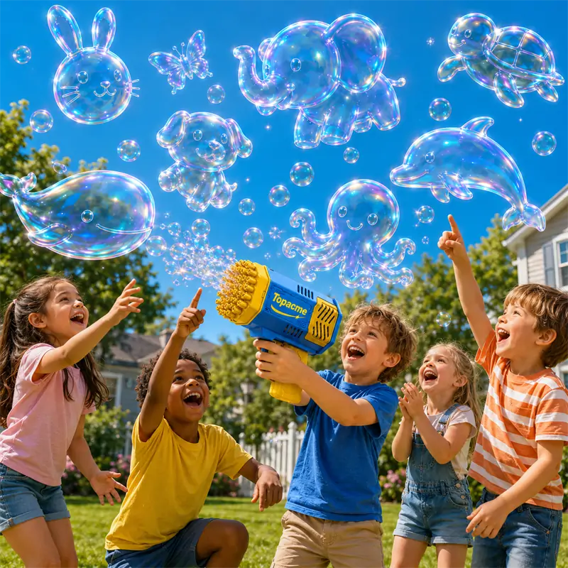 Super 3D Magic Bubble Concentrate —— Animal & Ocean Fantasy Theme