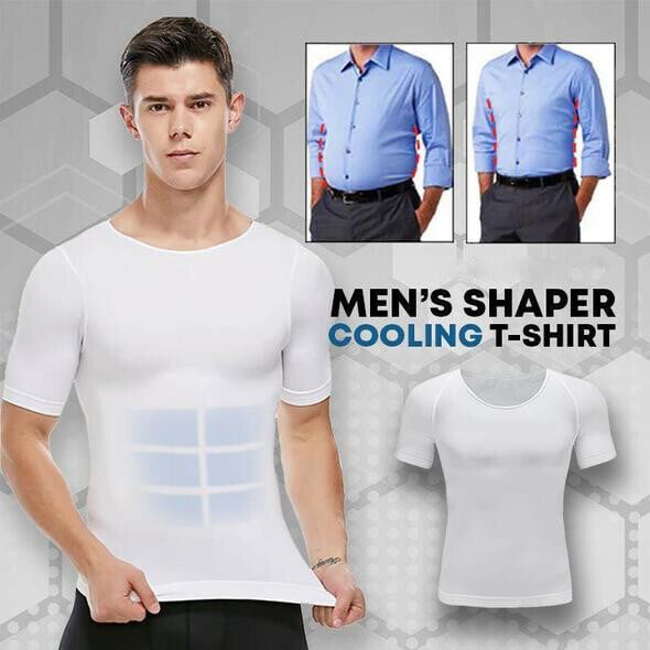 🔥SUMMER LIMITED TIME🔥 MEN'S SHAPER COOLING T-SHIRT