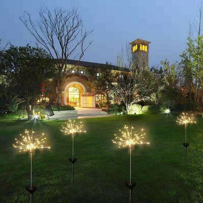 [NEW IN]- Waterproof  Solar Garden  Fireworks Lamp 🎆🎆🎆