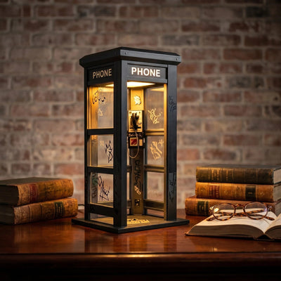 Vintage Phone Booth Lamp