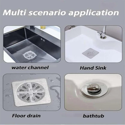 Disposable Drain Cover Stickers – Hair Catcher & Insect Blocker