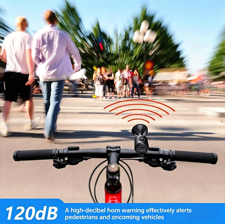 🚲 Universal 120dB Electric Bike Horn for All Bicycles & Scooters😎🔈