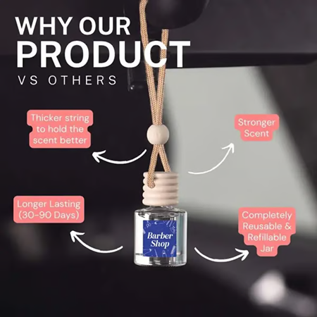 🔥Scented Car Freshener ,Car Air Freshener Diffuser