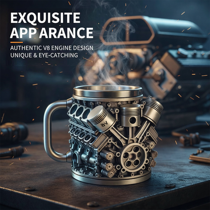 ⚡✨Ultimate V8 Engine Gift Mug & A Gearhead's Dream