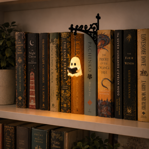 Ghost Bookshelf Lantern