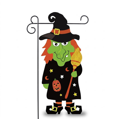 Light Up Your Yard This Halloween! Spooky Solar LED Garden Flags for Outdoor Decor
