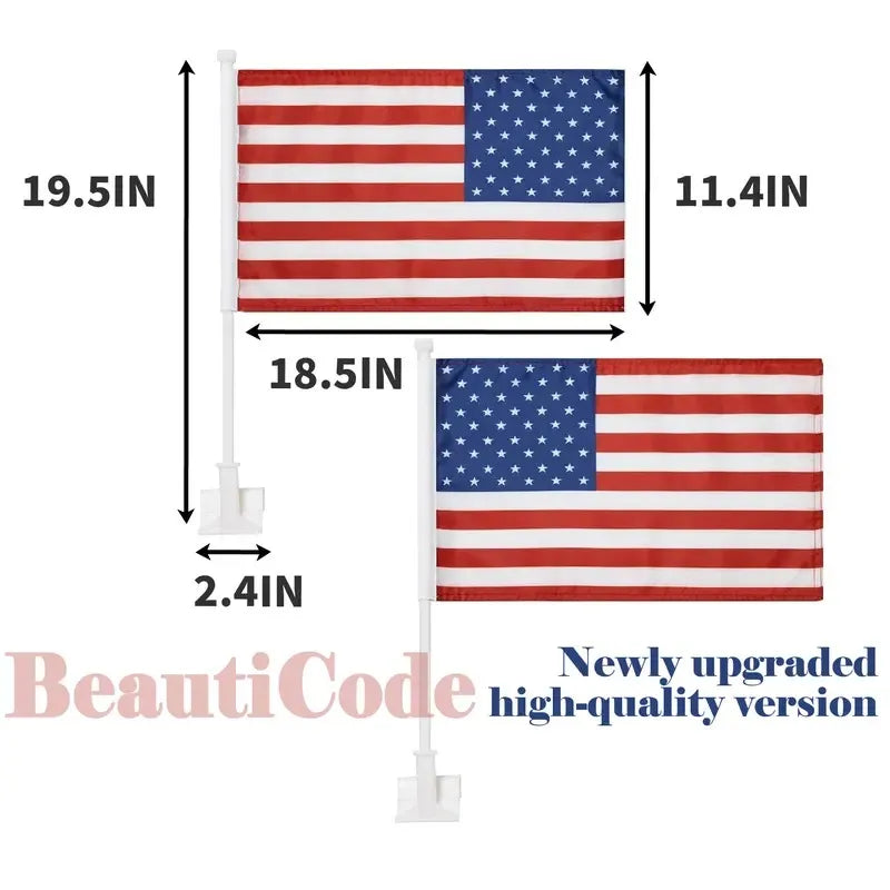 🎉🔥🔥American Car Hood Flag🦅