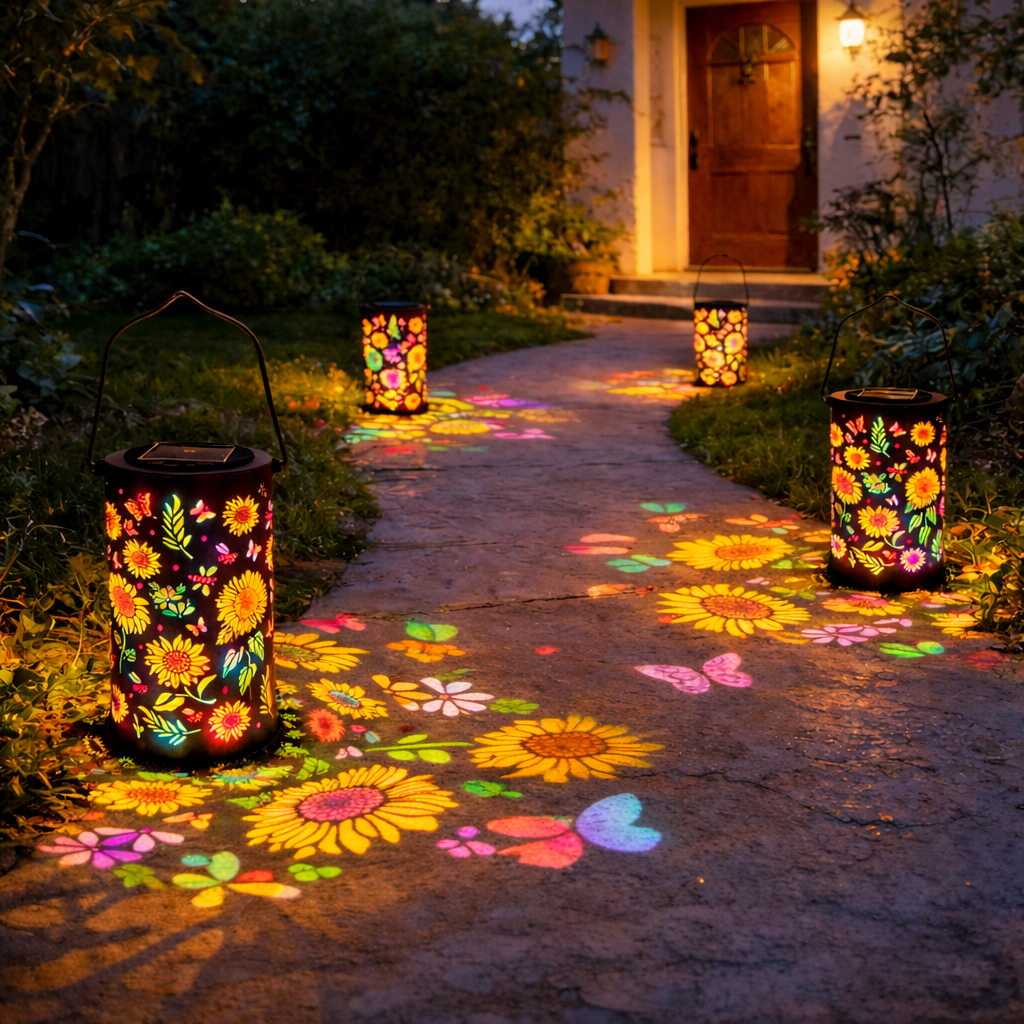 🌻Sunflower Garden Lantern — Let Your Garden Bloom After Dark🎉