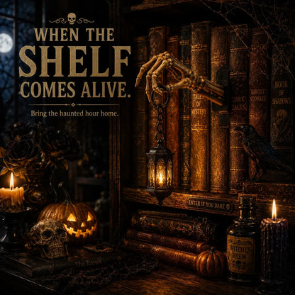 💀Skeleton Hand Lantern Shelf Light™