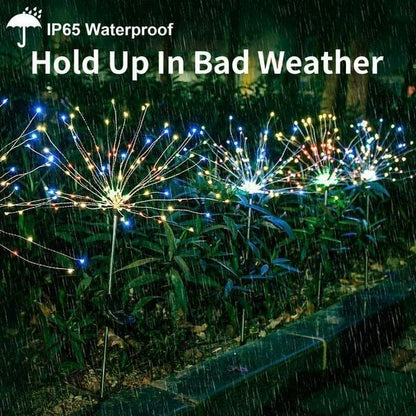 [NEW IN]- Waterproof  Solar Garden  Fireworks Lamp 🎆🎆🎆