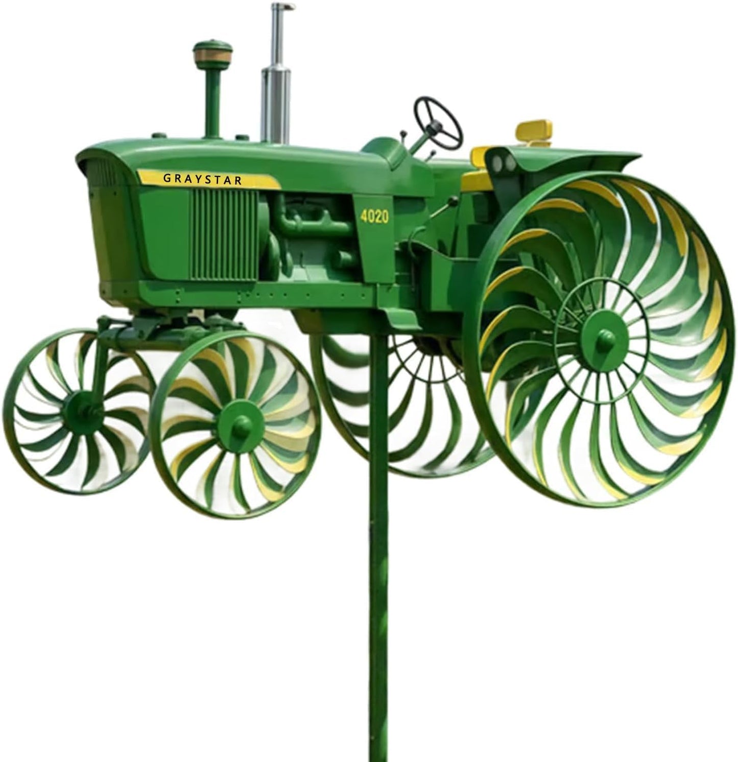 Vintage Tractor Wind Spinner – Bring Farmhouse Charm To Your Garden🏡🎁
