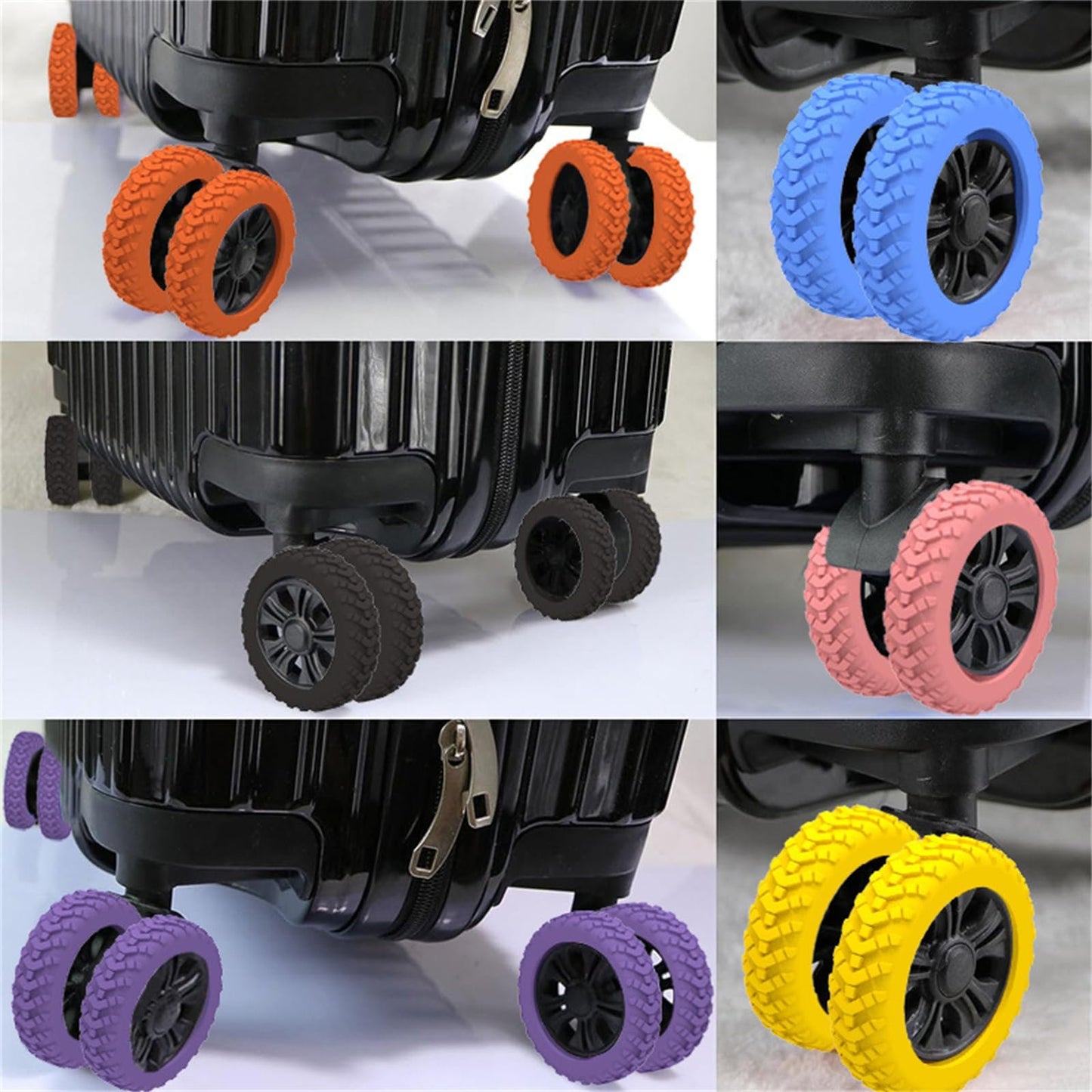 🔥🔥Luggage Suitcase Wheels Protection Covers