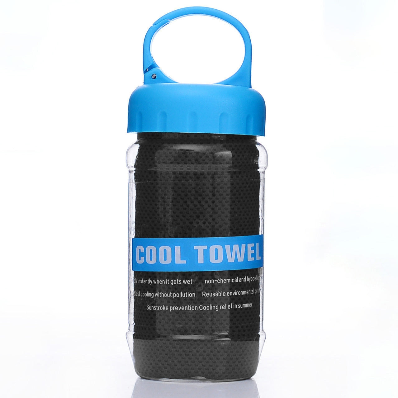 🧊Summer Instant Chill Cooling Towel | Portable Bottle Pack Heat Relief Towel For Gym, Hiking & Outdoor