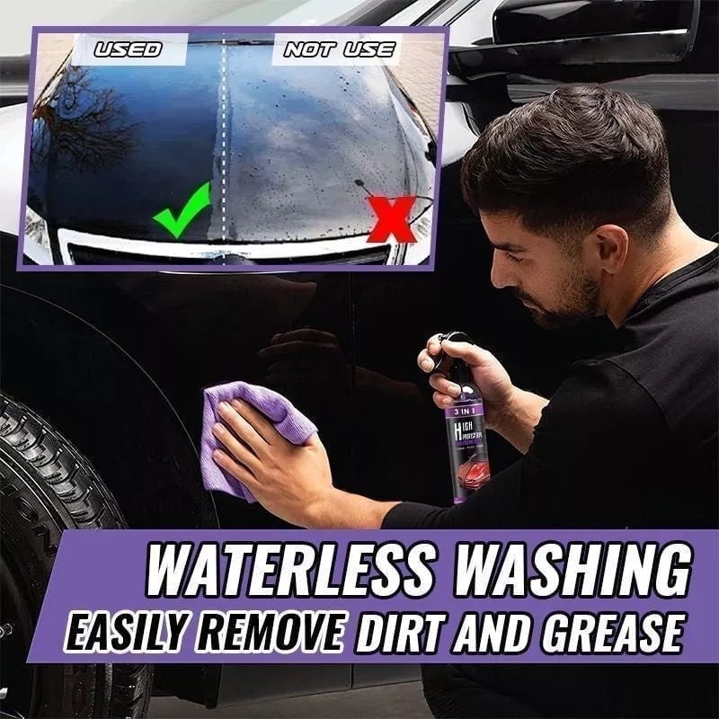 💥 3-in-1 Car Coating Spray | Wash, Restore & Shine – 🔥Buy More Save More
