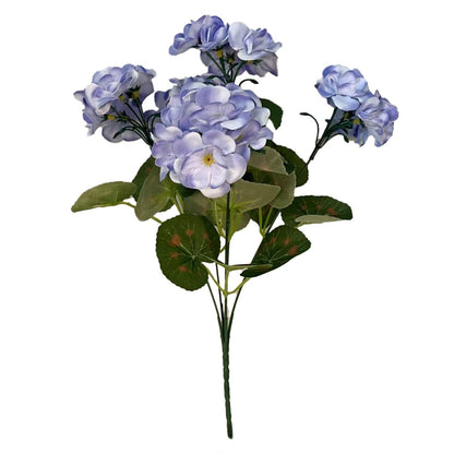 🌸 Lush, UV-Resistant Artificial Geraniums – Real Look, No Maintenance! 🌞🏡