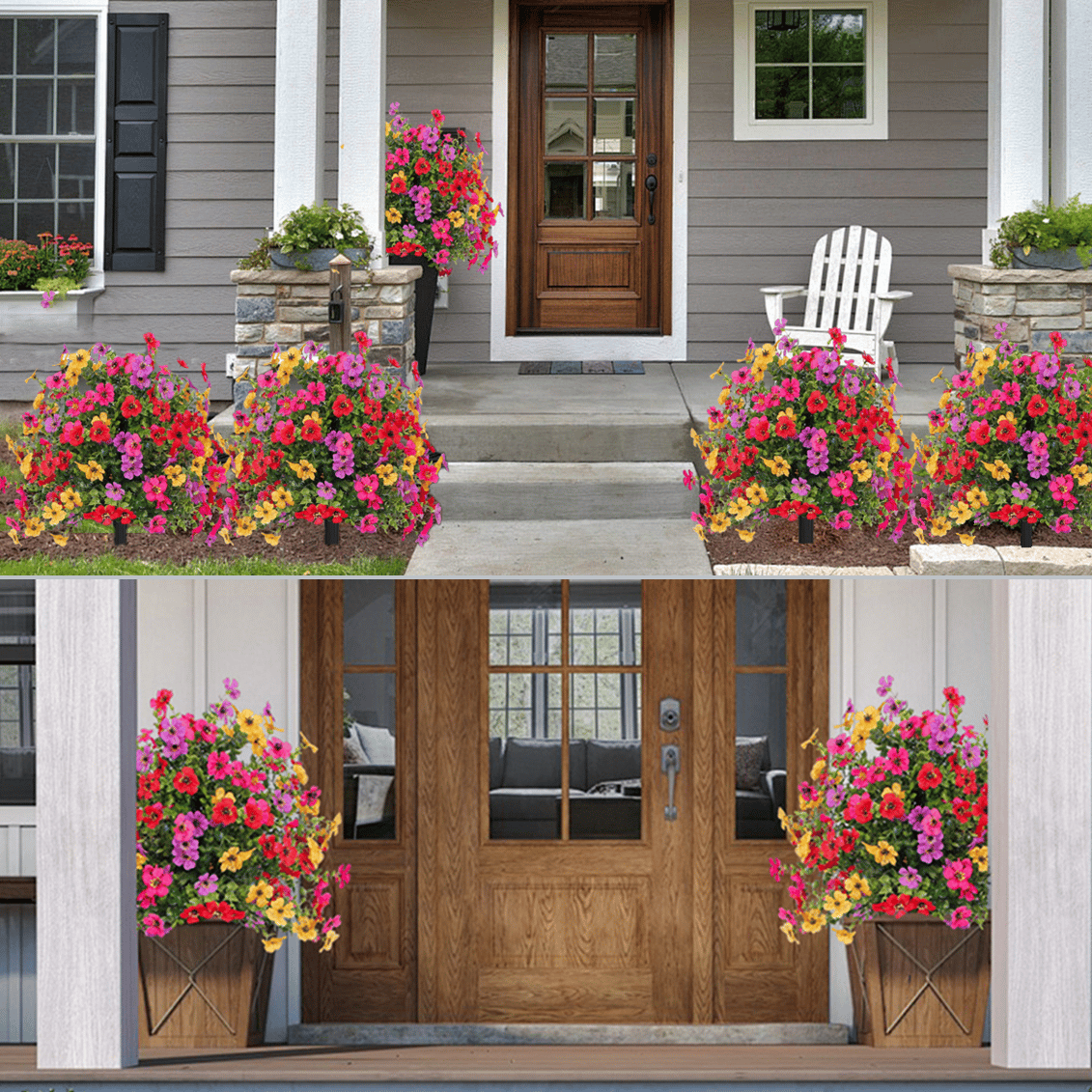 🔥🔥🔥Last Day! 75% Off Outdoor/Indoor UV Resistant & Waterproof Artificial Flower Decor🌸