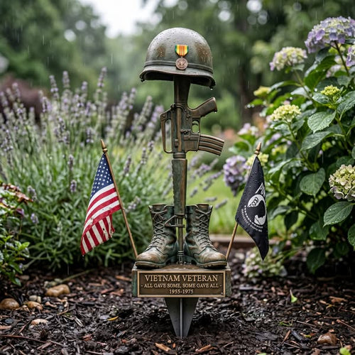 🔥Last Day 50% OFF🔥- Vietnam Veteran Tribute Garden Stake – Honoring Our Heroes